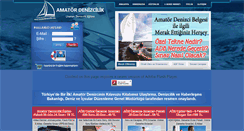 Desktop Screenshot of amatordenizcilik.com